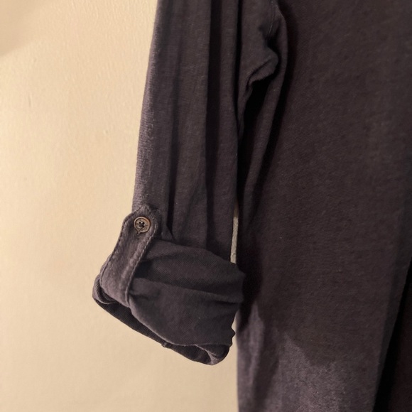 Ted Baker Men's Dark Gray Long Sleeve Shirt 4/L - Picture 3 of 14